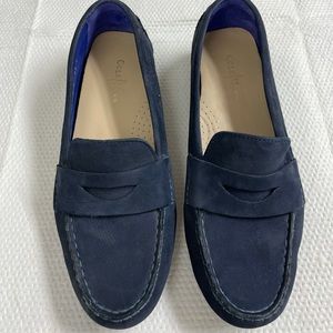 Blue Suede Cole Haan Drivers